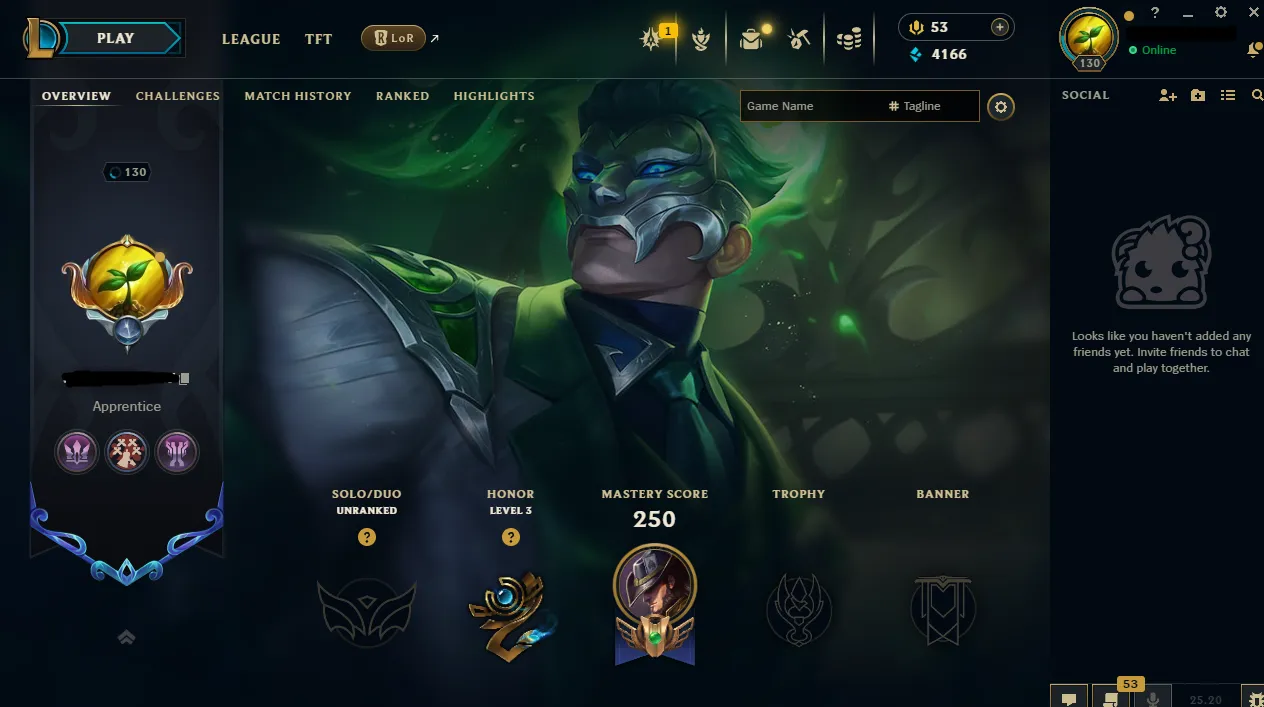 🤩【NA】LvL130 Unranked 🎁40 Skin ⭐HandLeveled 💰4K BE 👑90 Champ 📧Full Access